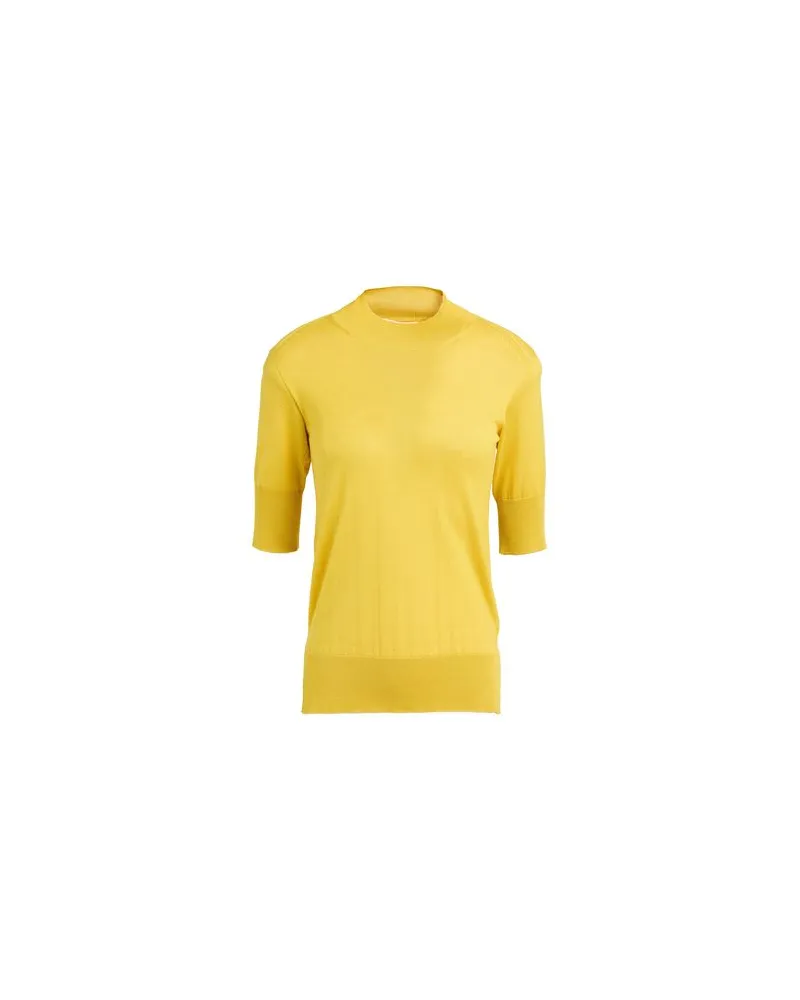 Jil Sander STRICKWAREN - Rollkragenpulloverauf YOOX.COM Gelb