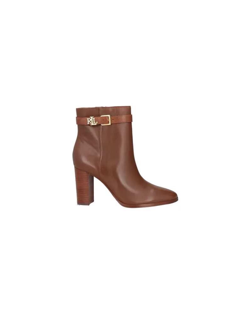 Ralph Lauren SCHUHE - Stiefelettenauf YOOX.COM Braun