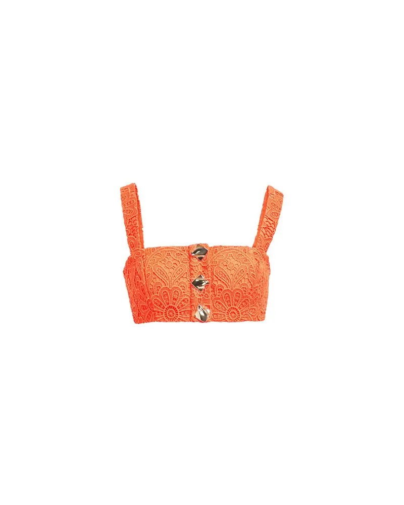 Self-Portrait TOPS - Topsauf YOOX.COM Orange