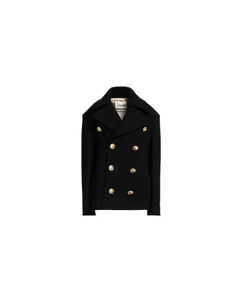 Dsquared2 JACKEN & MÄNTEL - Mäntelauf YOOX.COM Schwarz