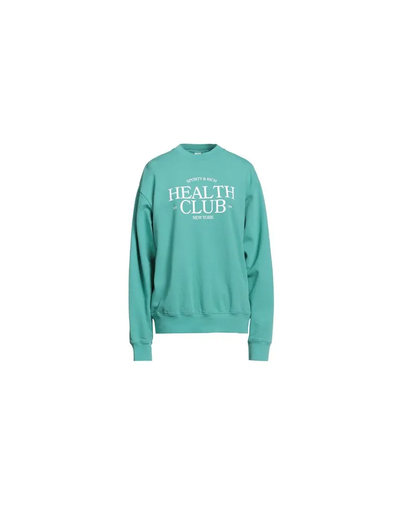 SPORTY & RICH TOPS - Sweatshirtsauf YOOX.COM Tūrkis