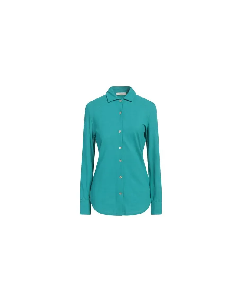 Zanone BY SLOWEAR - TOPS - Hemdenauf YOOX.COM Tūrkis