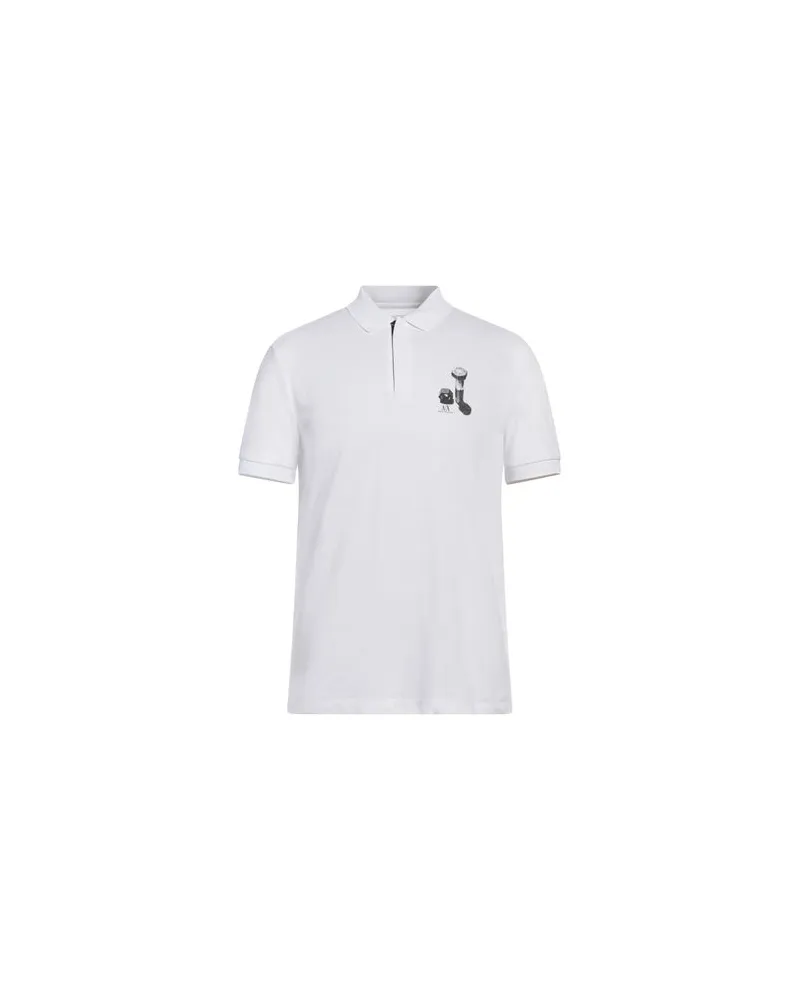 Armani Exchange TOPS - Poloshirtsauf YOOX.COM Weiß