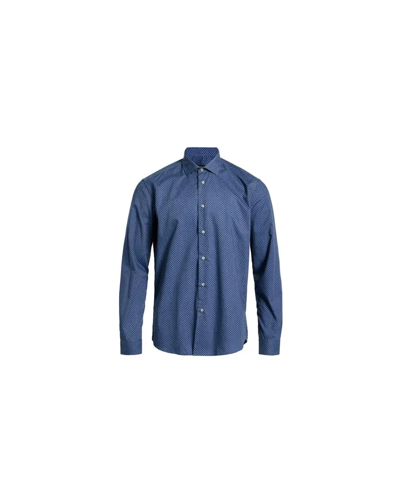 Brian Dales TOPS - Hemdenauf YOOX.COM Blau