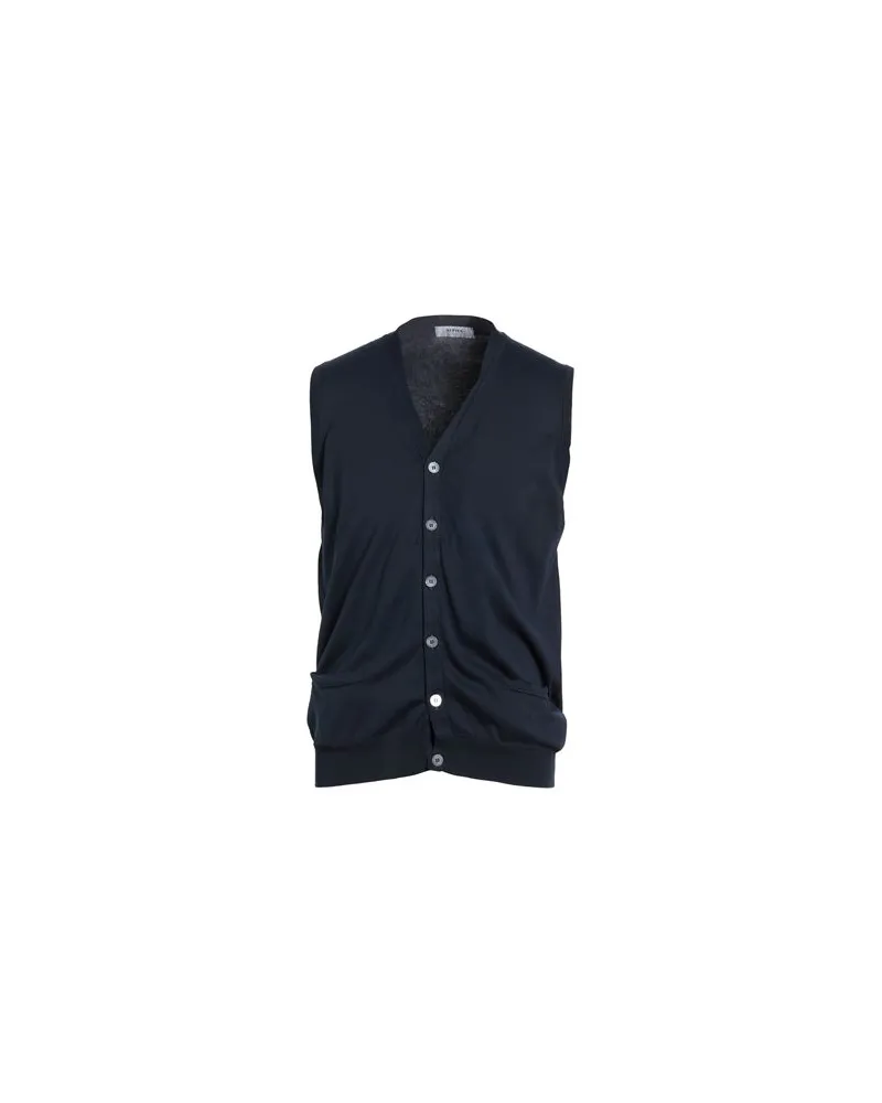 Alpha Studio STRICKWAREN - Strickjackenauf YOOX.COM Nachtblau