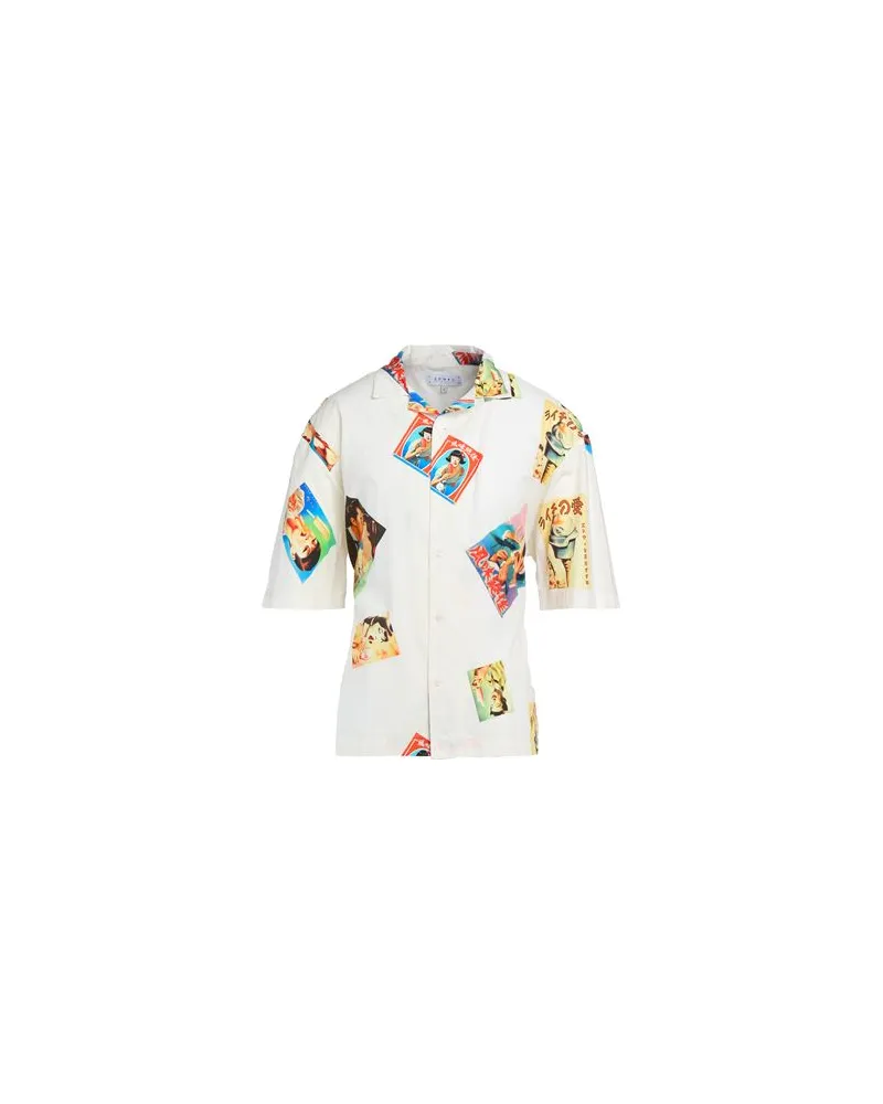 Edwin Jeans TOPS - Hemdenauf YOOX.COM Weiß