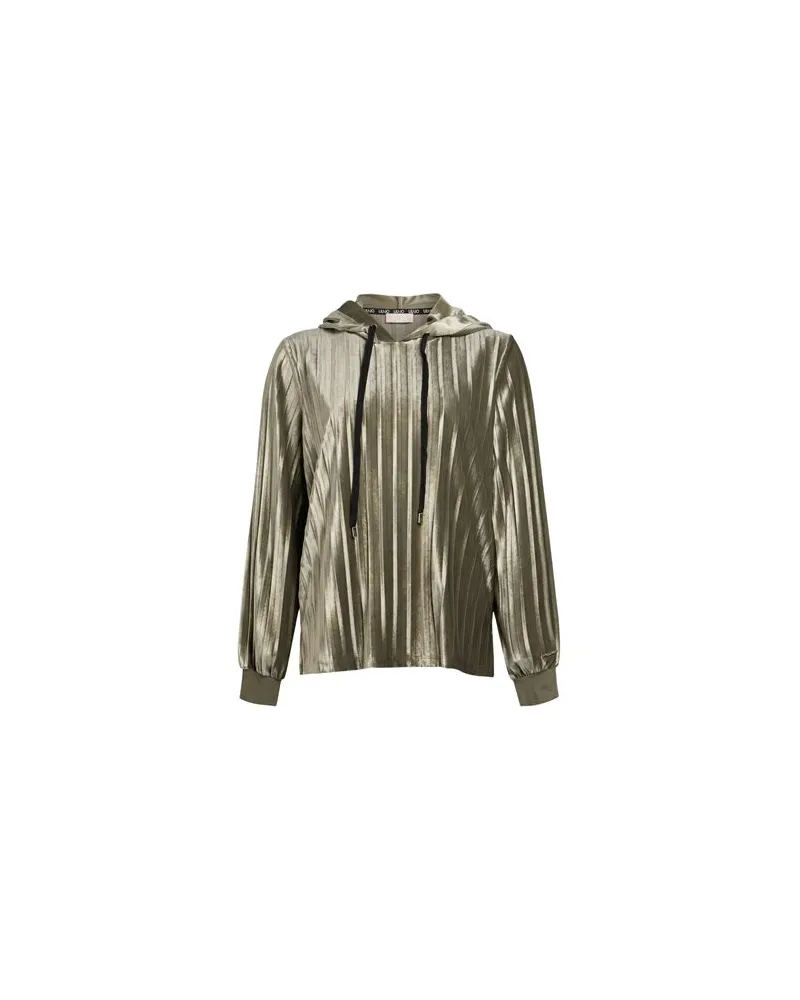 Liu Jo TOPS - Sweatshirtsauf YOOX.COM Salbeigrün