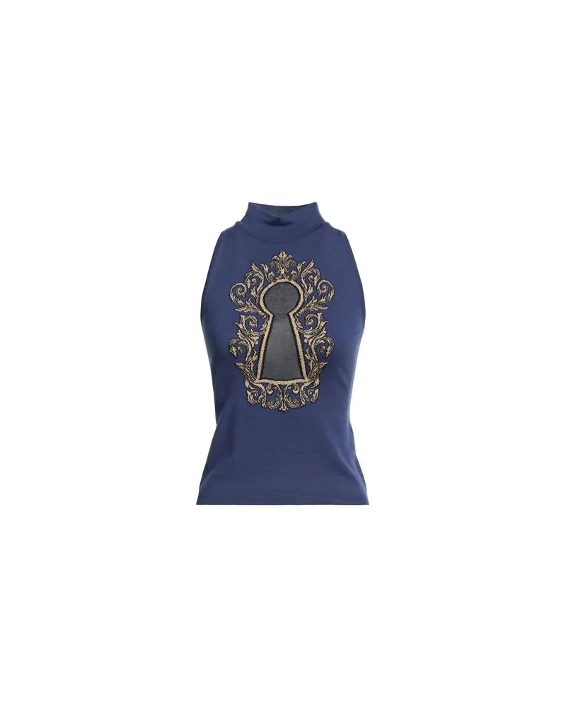 Moschino COUTURE - STRICKWAREN - Rollkragenpulloverauf YOOX.COM Marineblau