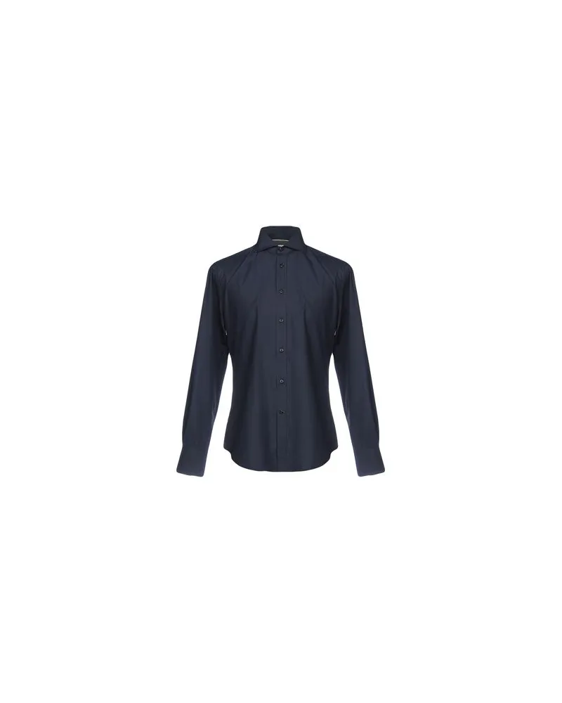 Brunello Cucinelli TOPS - Hemdenauf YOOX.COM Nachtblau