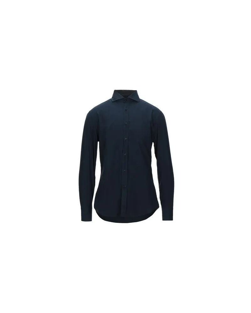Brunello Cucinelli TOPS - Hemdenauf YOOX.COM Blau