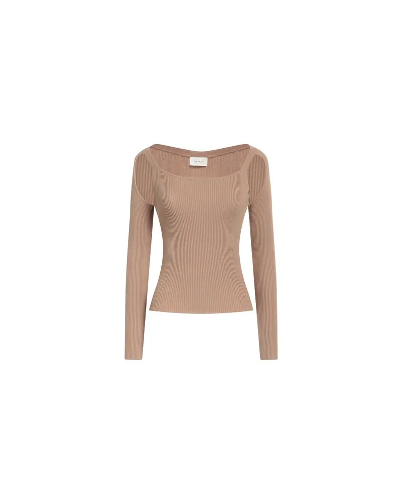 VICOLO STRICKWAREN - Pulloverauf YOOX.COM Beige