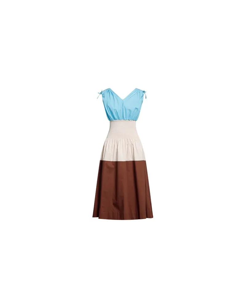 Manila Grace KLEIDER - Midi-Kleiderauf YOOX.COM Beige