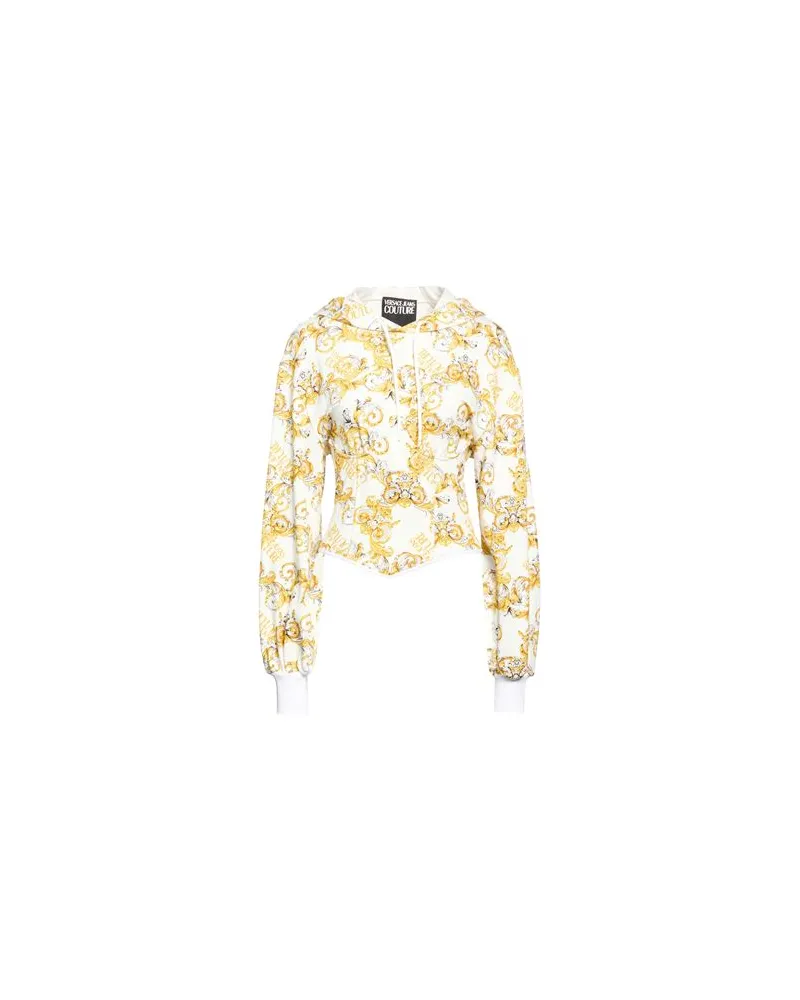 Versace Jeans TOPS - Sweatshirtsauf YOOX.COM Weiß