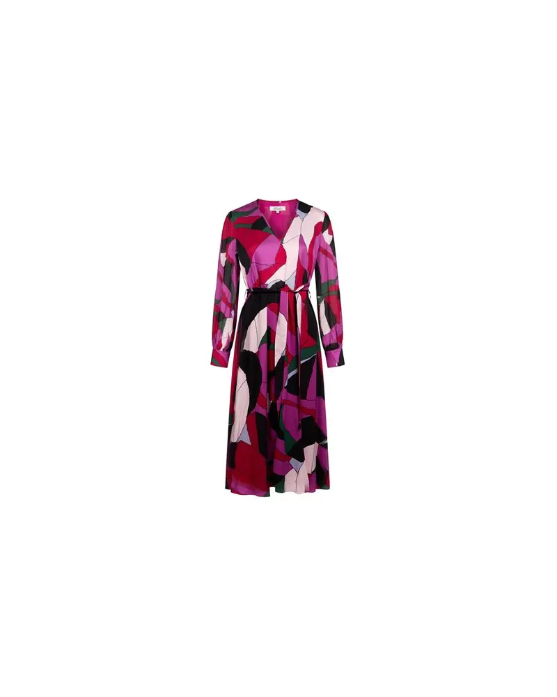 Diane von Furstenberg KLEIDER - Midi-Kleiderauf YOOX.COM Magenta