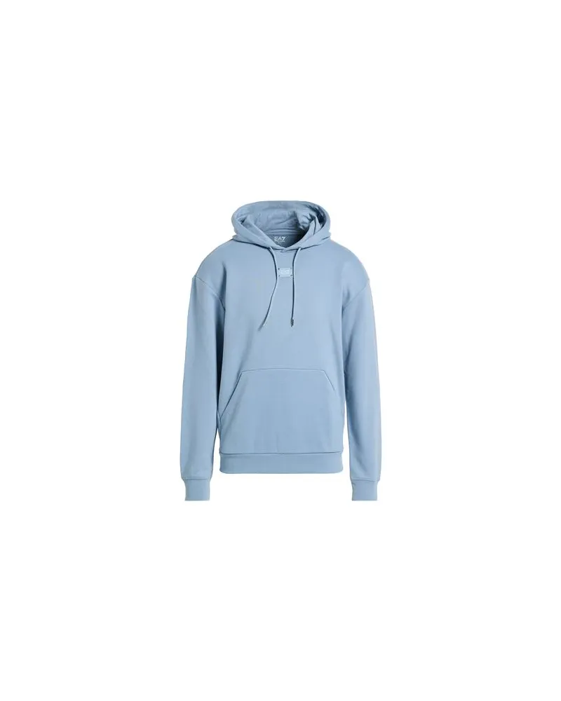 EA7 TOPS - Sweatshirtsauf YOOX.COM Hellblau
