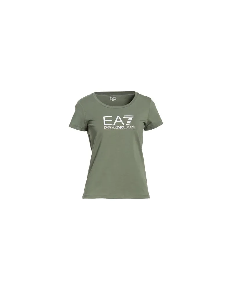 EA7 TOPS - T-shirtsauf YOOX.COM Militärgrün