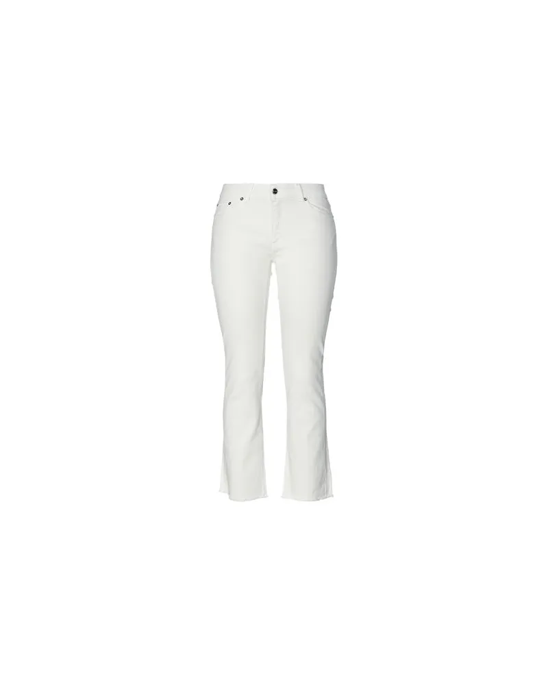 Care Label HOSEN & RÖCKE - Jeanshosenauf YOOX.COM Elfenbein