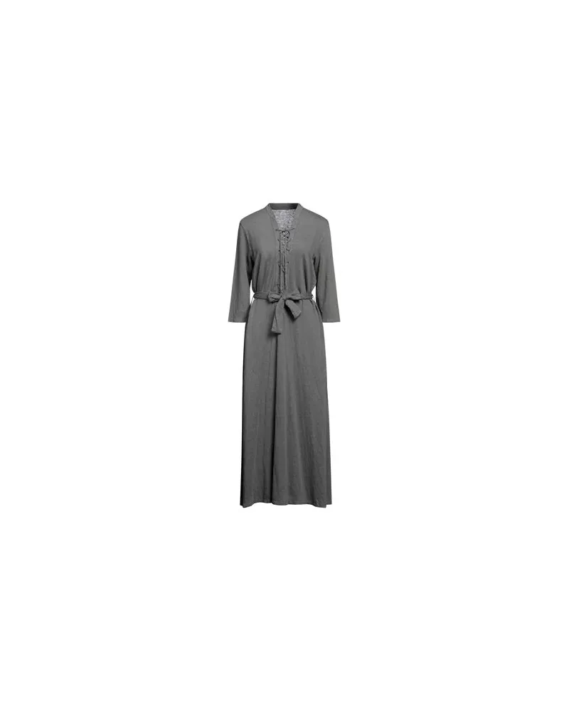 Majestic KLEIDER - Maxi-Kleiderauf YOOX.COM Blei