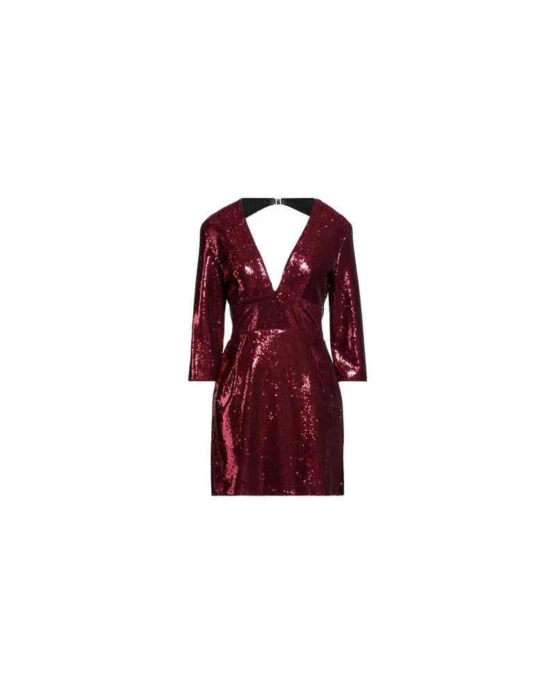 Simona Corsellini KLEIDER - Mini-Kleiderauf YOOX.COM Purpur