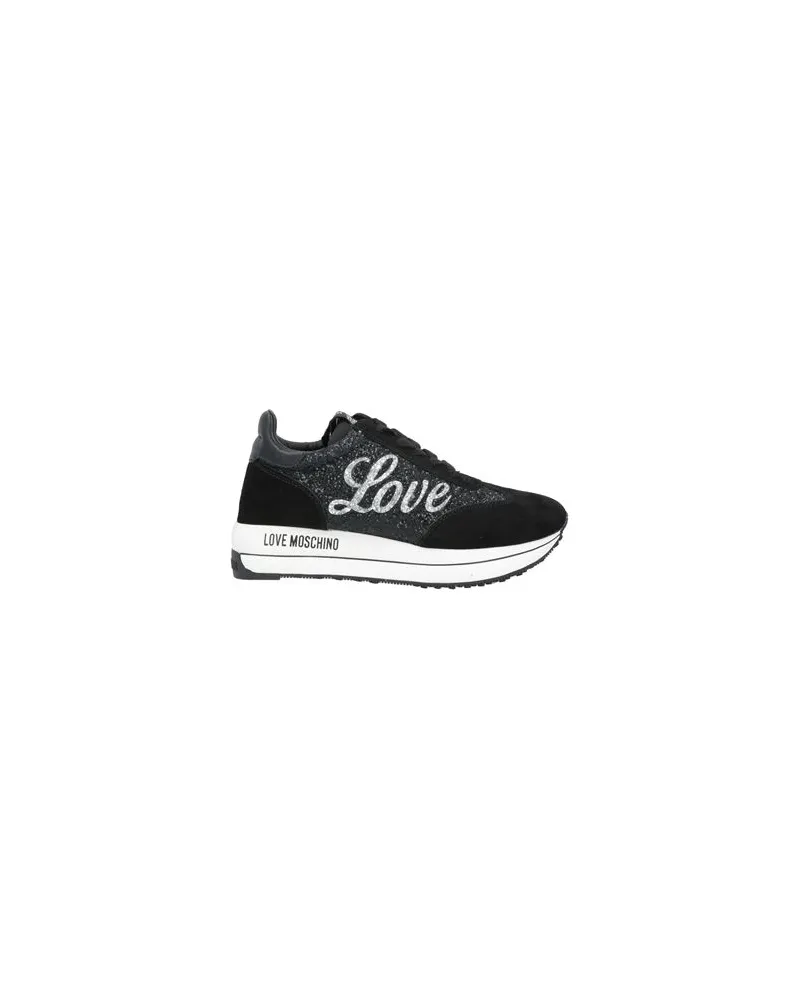 Moschino SCHUHE - Sneakersauf YOOX.COM Schwarz