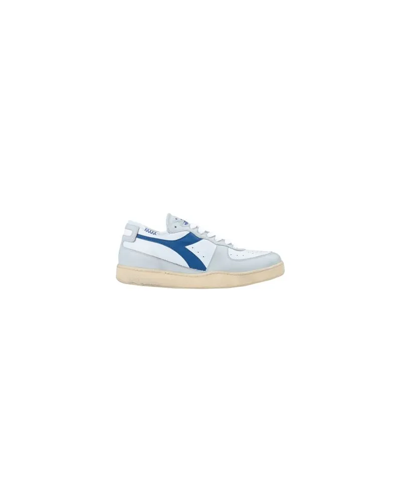Diadora MI BASKET ROW CUT   - MI BASKET ROW CUT - SCHUHE - Sneakersauf YOOX.COM Hellgrau