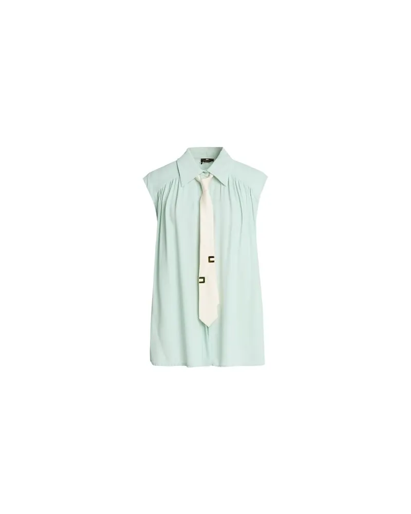 Elisabetta Franchi TOPS - Hemdenauf YOOX.COM Säuregrün