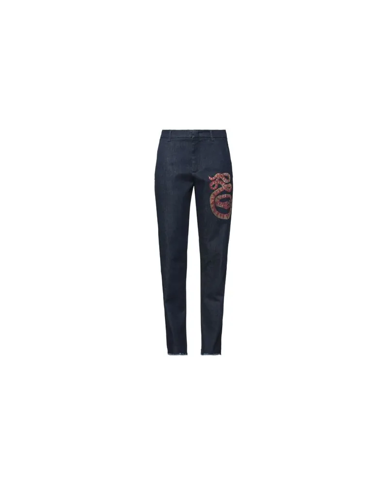 PLAN C HOSEN & RÖCKE - Jeanshosenauf YOOX.COM Blau