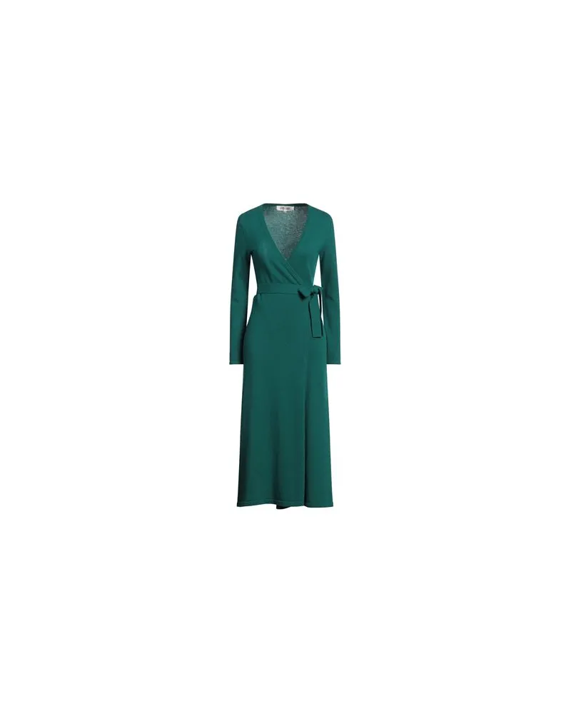 Diane von Furstenberg KLEIDER - Midi-Kleiderauf YOOX.COM Smaragdgrün