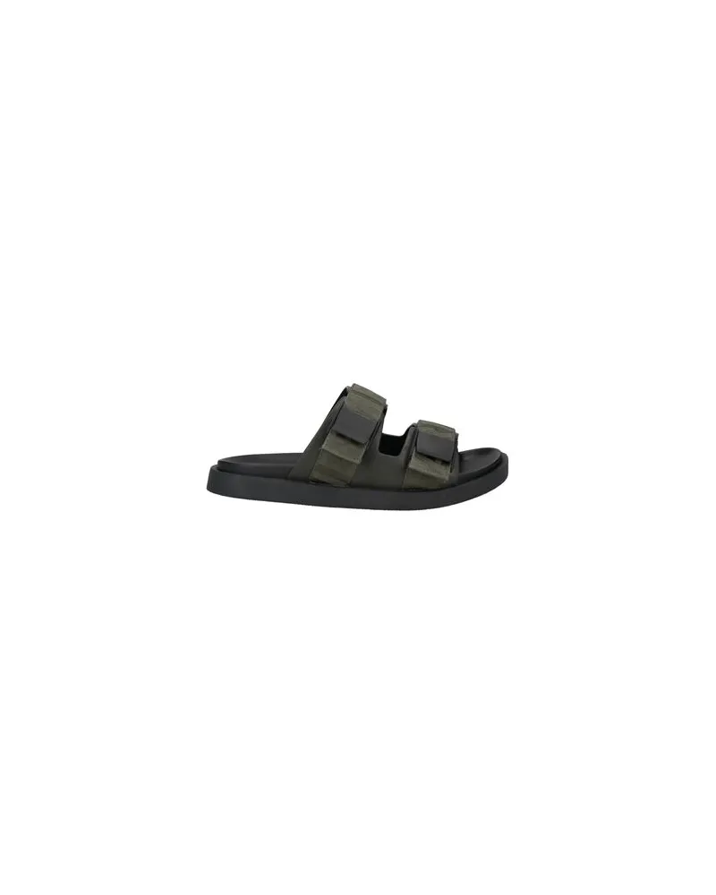 Emporio Armani SCHUHE - Sandalenauf YOOX.COM Militärgrün