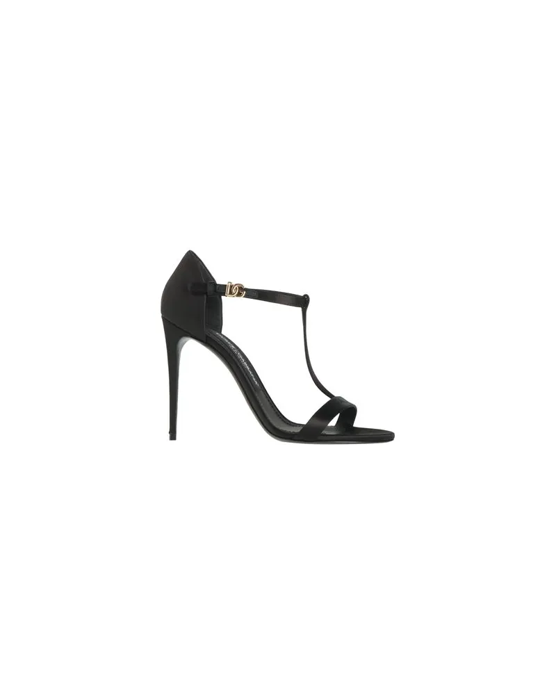 Dolce & Gabbana SCHUHE - Sandalenauf YOOX.COM Schwarz