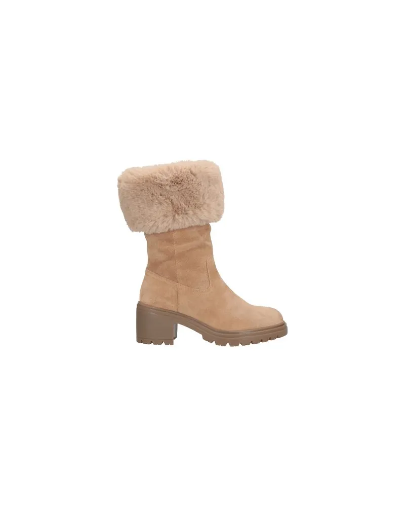 Geox SCHUHE - Stiefelettenauf YOOX.COM Beige
