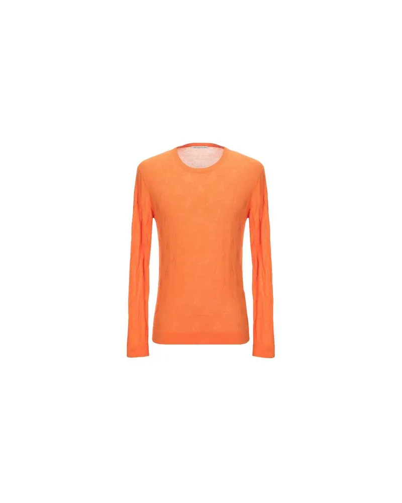 Daniele Alessandrini STRICKWAREN - Pulloverauf YOOX.COM Orange