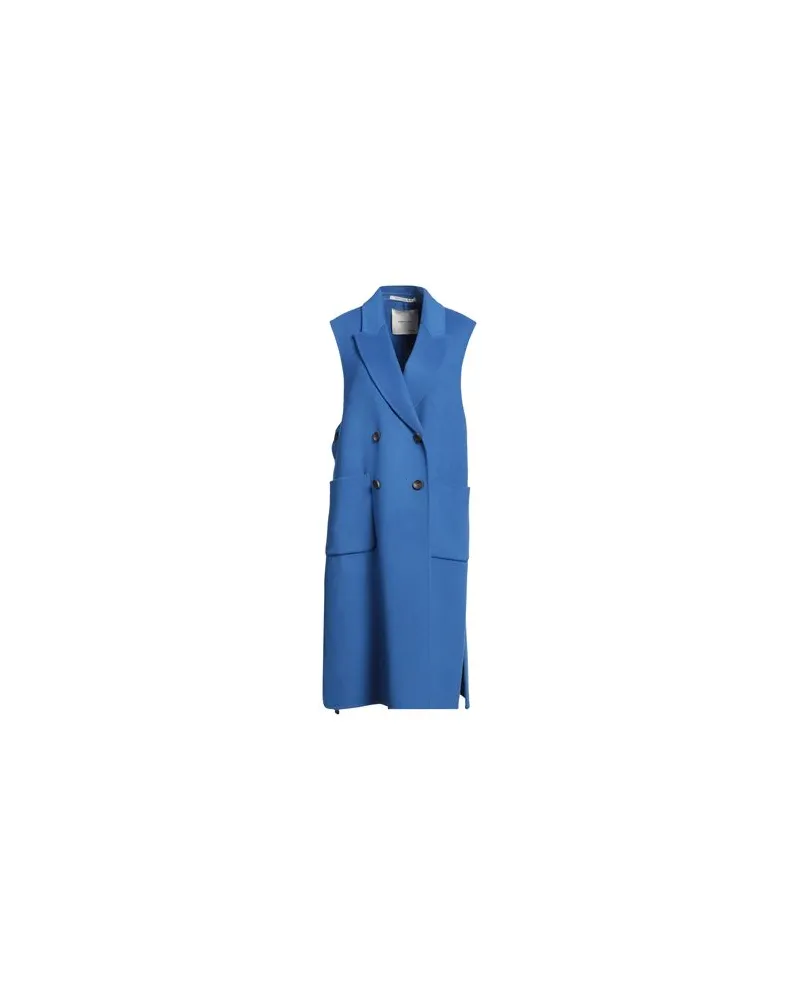 Emma & Gaia JACKEN & MÄNTEL - Mäntelauf YOOX.COM Blau