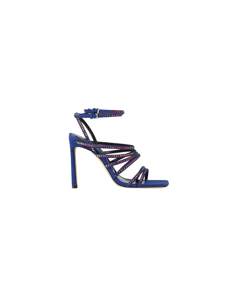 Sergio Rossi SCHUHE - Sandalenauf YOOX.COM Blau