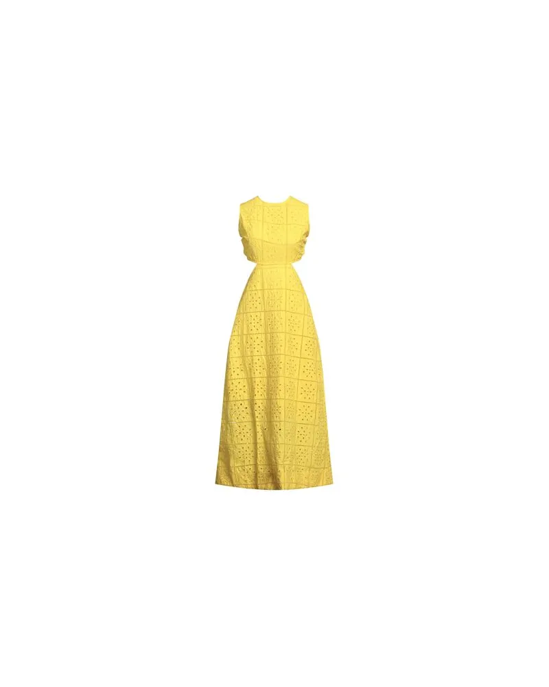 Ganni KLEIDER - Maxi-Kleiderauf YOOX.COM Gelb