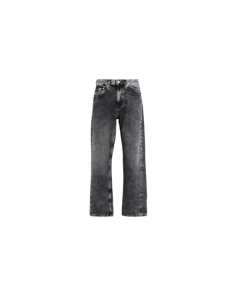Calvin Klein HOSEN & RÖCKE - Jeanshosenauf YOOX.COM Schwarz