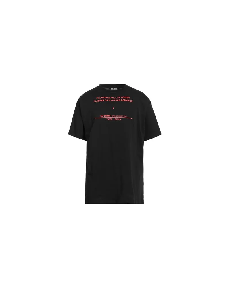 Raf Simons TOPS - T-shirtsauf YOOX.COM Schwarz
