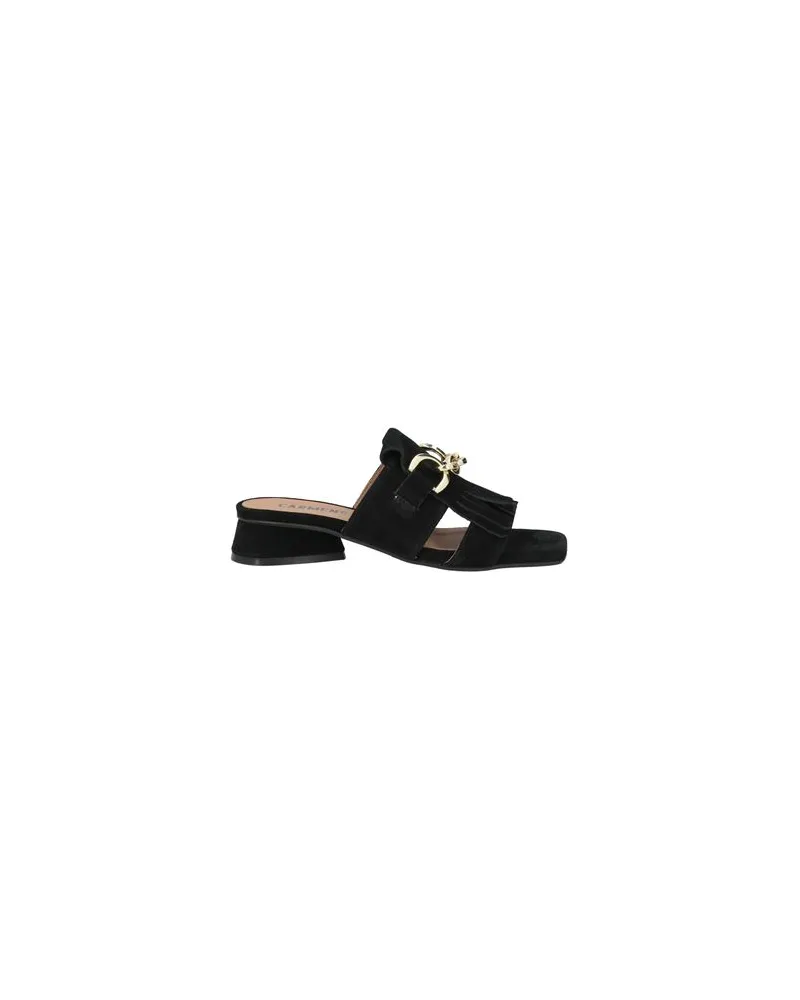 Carmens SCHUHE - Sandalenauf YOOX.COM Schwarz