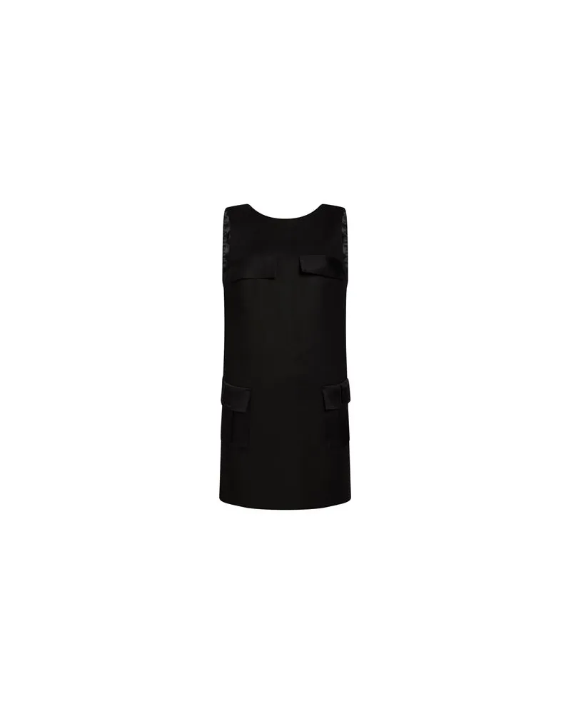 Elisabetta Franchi KLEIDER - Mini-Kleiderauf YOOX.COM Schwarz