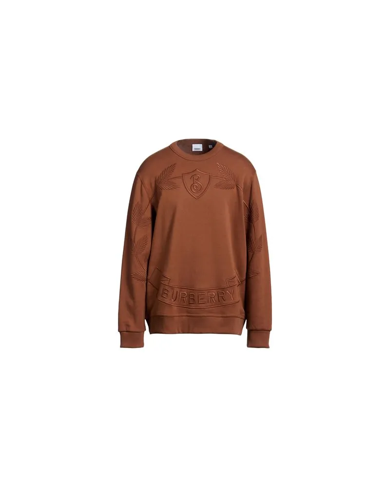 Burberry TOPS - Sweatshirtsauf YOOX.COM Lederfarben