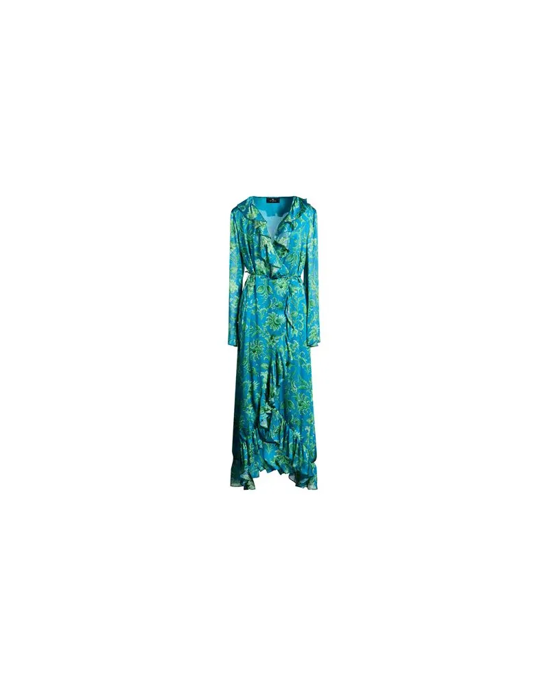 Etro KLEIDER - Maxi-Kleiderauf YOOX.COM Taubenblau