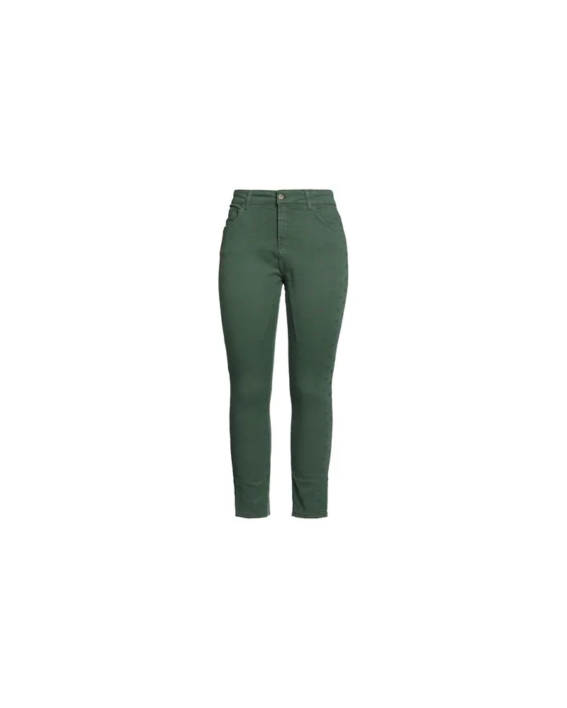 Manila Grace HOSEN & RÖCKE - Hosenauf YOOX.COM Dunkelgrün