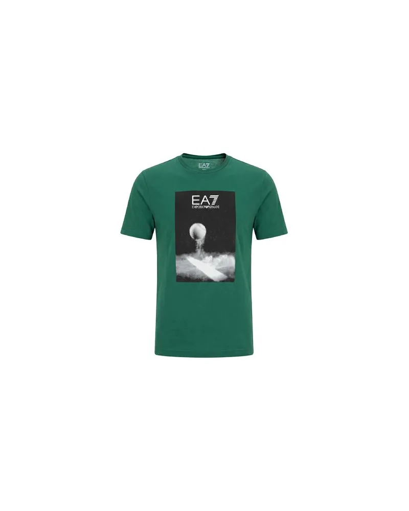 EA7 TOPS - T-shirtsauf YOOX.COM Grün