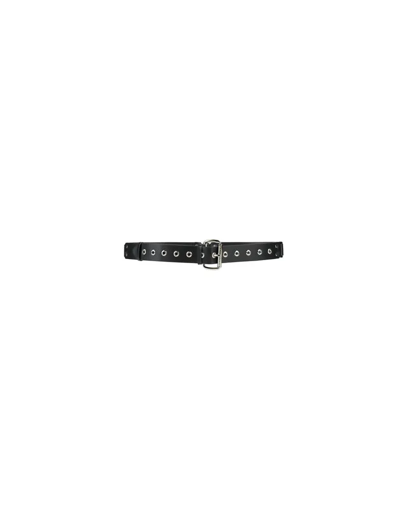 Vivienne Westwood BONDAGE BELT/SILVER  - Kleinlederwaren - Gürtelauf YOOX.COM Schwarz