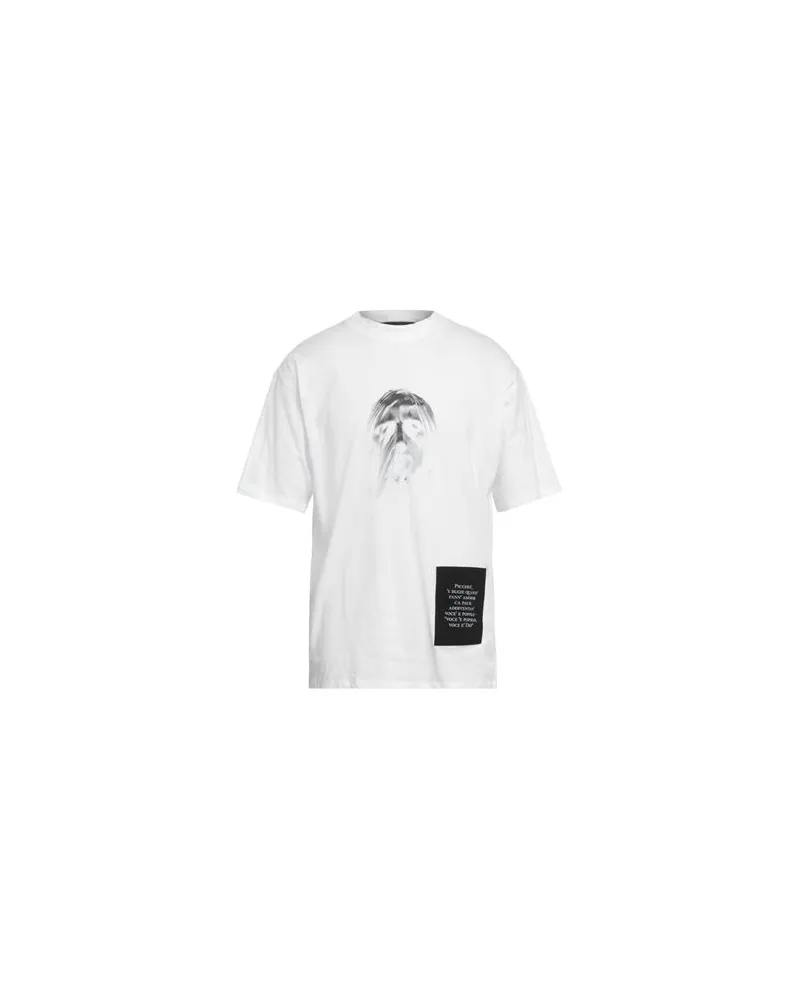Isabel Benenato TOPS - T-shirtsauf YOOX.COM Weiß