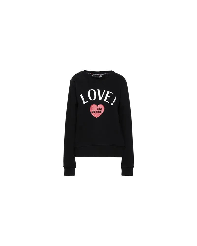 Moschino TOPS - Sweatshirtsauf YOOX.COM Schwarz