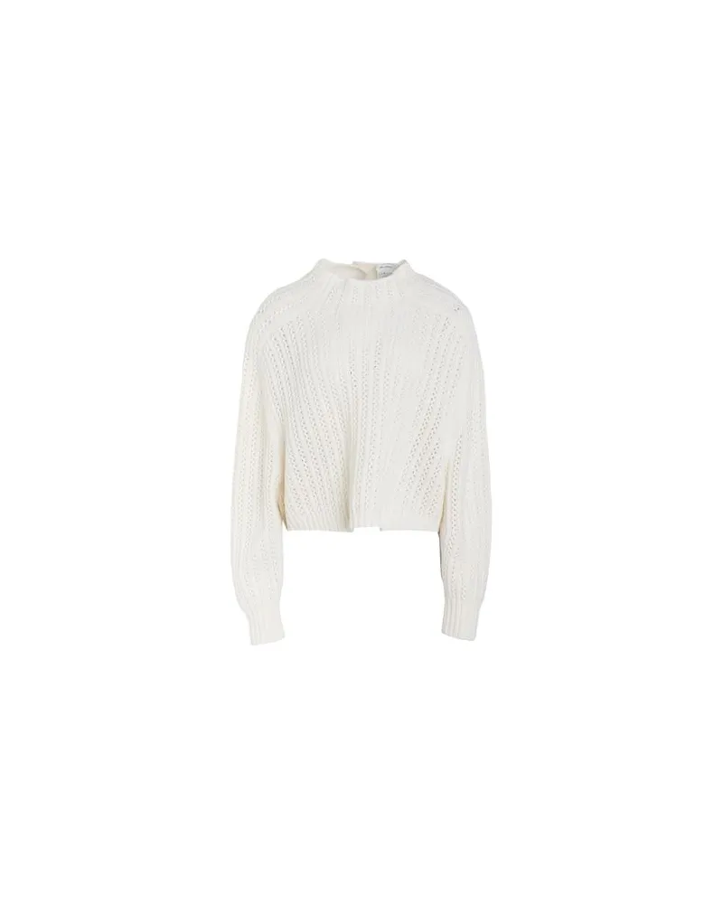 Max Mara STRICKWAREN - Rollkragenpulloverauf YOOX.COM Cremeweiß