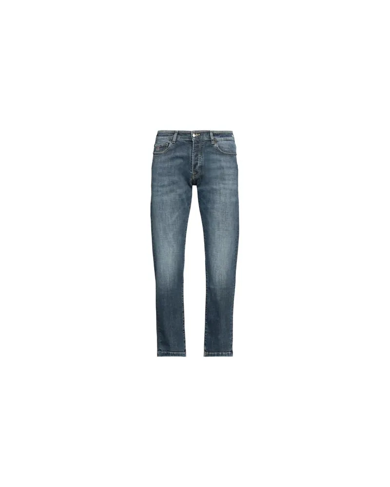 MOORER HOSEN & RÖCKE - Jeanshosenauf YOOX.COM Blau