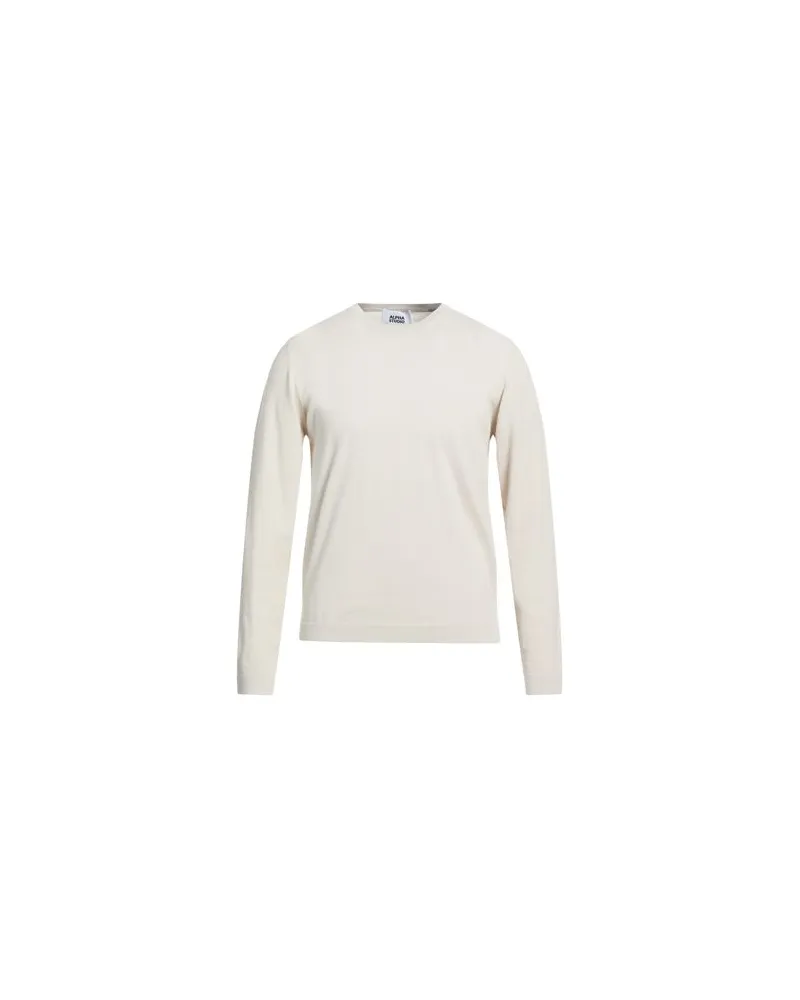 Alpha Studio STRICKWAREN - Pulloverauf YOOX.COM Hellgrau