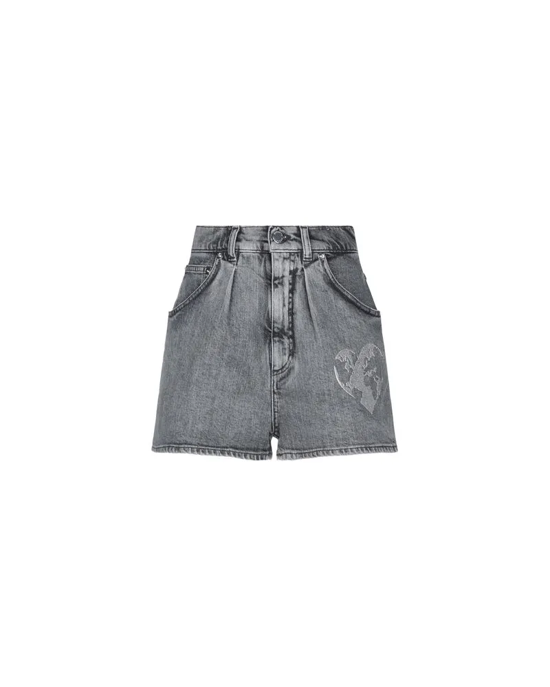 Alberta Ferretti HOSEN & RÖCKE - Jeansshortsauf YOOX.COM Braungrau